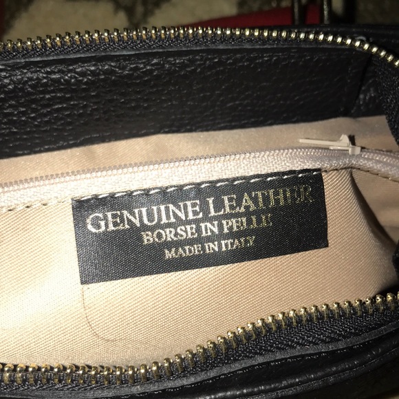 REAL LEATHER MADE IN ITALY PURSE - Picture 2 of 4